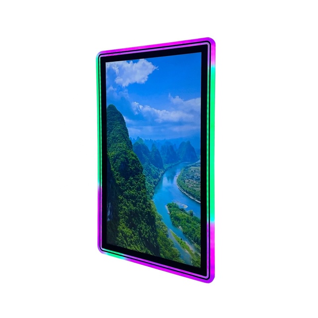 32 Inch Vertical Capacitive LED Light Acrylic Frame 4k Touch Screen Monitor Oem
