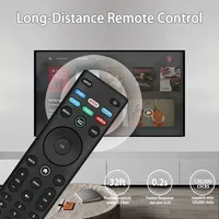 Control remoto XRT140 para Vizio Smart TV con botones gratis de reloj VUDU NETFLIX PrimeVideo XUMO Hulu Redbox
