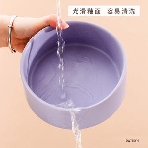 Juego de cuencos para mascotas, de cerámica, elevados, antideslizantes, con marco de madera, para alimentar a gatos y perros, DW765Y 6 - Product Image 5