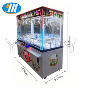 YIRUN Nouvelle conception de machine à griffes à pièces Big Six, machine de jeu d'arcade pour attraper des jouets, pour aire de jeux intérieure et <span class=keywords><strong>parc</strong></span> d'attractions - Product Image 4