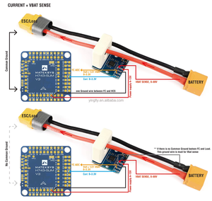 Sensor de Corriente CC MATEK HALL 150A HCS-150A para Controlador de Vuelo H743 Slim V3, Piezas DIY para Multirrotor, Avión y Ala Fija - Product Image 4