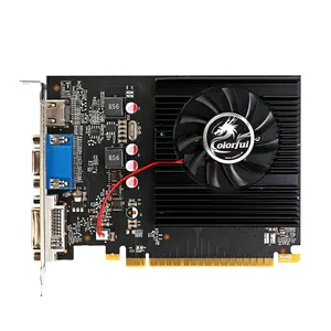 צבעוני GeForce GT710 זהב מהדורה-1GD3 V2 משרד מחשב כרטיס גרפי תמיכה gt 710 gpu vga כרטיס