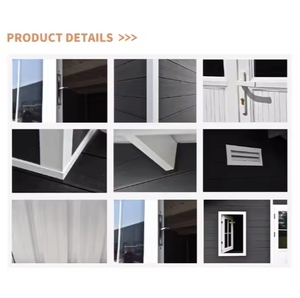 Factory Direct Sale WPC <strong>Garden</strong> Shed Modern Plastic Wood <strong>Storage</strong> Shed Suitable for Backyard Outdoor <strong>Tools</strong> <strong>Garden</strong> Organization Kit - Product Image 4