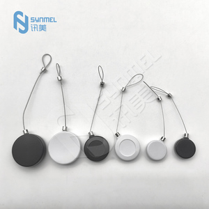 Synmel cáp có thể thu vào khóa mùa xuân nạp an ninh vòng tròn kéo hộp cho điều khiển từ xa và máy tính bảng showroom <span class=keywords><strong>EAS</strong></span> hệ thống - Product Image 5