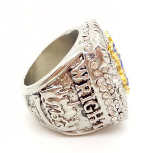 Anillo de Campeonato de los New York Mets 2015, Aleación de Zinc, Chapado en Platino, Forma de Corazón, Cristal, Pedrería, Recuerdo para Hombre, Boda - Product Image 3