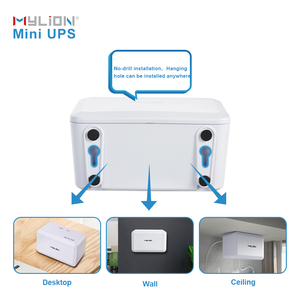 Xách tay 12000mAh 12V 3A mu68 thông minh UPS mini cung cấp điện trực tuyến Wifi Router Modem máy ảnh pin với DC Single Phase - Product Image 2