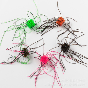 Nouvelles leurres souples en PVC Luya Dice pour Black Pit Bass, à coulée lente, en forme de concombre de mer, lot de 10, sans hameçons, pour la pêche en mer - Product Image 4