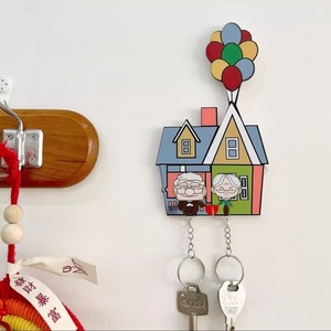 Vigreat dễ thương nhân vật hoạt hình treo tường Keychain nhựa trang trí chìa khóa cho lối vào hội trường vài Keyring - Product Image 2