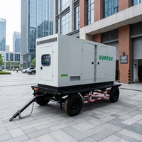 Groupe électrogène diesel silencieux Leroy Somer à haute efficacité certifié ISO, refroidissement par eau, démarrage automatique, panneau ATS, 50Hz, générateur stable