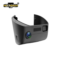 Caméra embarquée Holroadx 4K, enregistreur vidéo, adaptée aux Jeep Grand Cherokee, double objectif, vision nocturne, contrôle par application WiFi