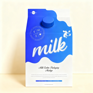 Картонные коробки для сока и молока UHT с винтовыми крышками и габель-топом, асептическая упаковка оптом, с возможностью нанесения логотипа, высокое качество - Product Image 2