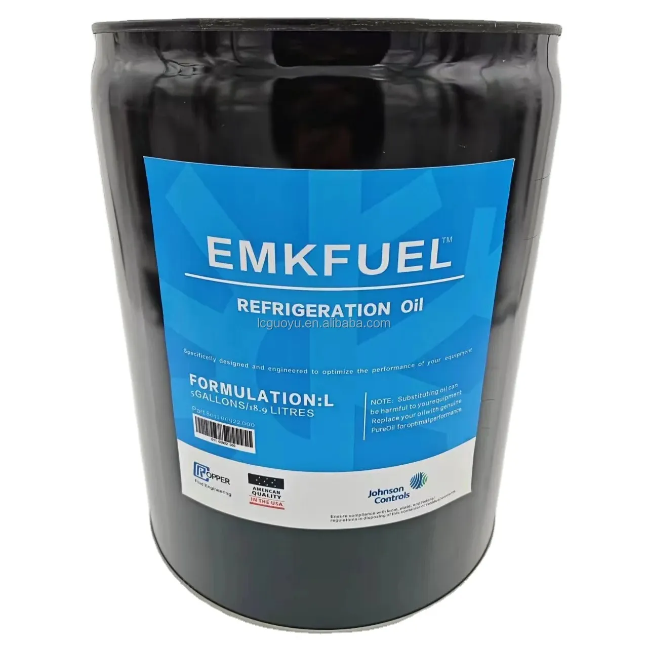 EMKFUEL 18.9LコンプレッサーオイルS K W L H冷蔵庫用