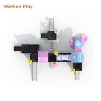 Planche en HDPE de haute qualité, glissière en plastique LLDPE, équipement de terrain de jeu extérieur en acier inoxydable de grande taille pour parc et maternelle