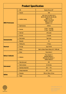 Gran Oferta Receptor GPS Diferencial de Alta Precisión GEOFIX <span class=keywords><strong>RTK</strong></span> JPS-100 con IMU Sistema <span class=keywords><strong>GNSS</strong></span> para Equipos de Topografía y Navegación - Product Image 6