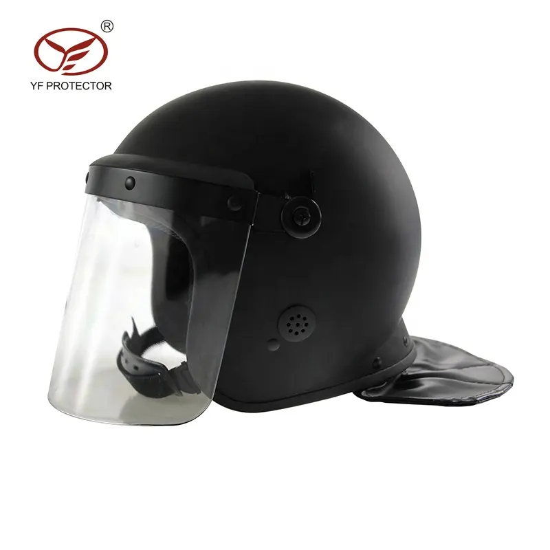 Law Enforcement Equipment Riot Helmet ABS PC Material Safety Helmet