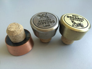 Tapones para Botellas de Licor, Tequila, <span class=keywords><strong>Pisco</strong></span> y Vino, de Aleación de Zinc, Ecológicos, a Prueba de Fugas y Niños, con Corcho Sintético - Product Image 6