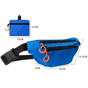 Riñonera Deportiva de Viaje OEM ODM, Bolso de Pecho Impermeable de Poliéster, Negro, Casual, para Hombre y Mujer, Práctica, para Gimnasio, Bandolera - Product Image 2