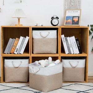 Panier de rangement pliable en tissu pour enfants Citylife, idéal pour l'organisation domestique et le linge - Product Image 2
