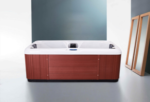 Acrylique <span class=keywords><strong>de</strong></span> luxe <span class=keywords><strong>spa</strong></span> pas cher 2 personne 2 sièges hydromassage mini sauna - Product Image 5