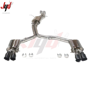 Échappement Catback Valvetronic de haute qualité pour Audi <span class=keywords><strong>S4</strong></span> S5 <span class=keywords><strong>B8</strong></span> <span class=keywords><strong>B8</strong></span>.<span class=keywords><strong>5</strong></span> 3.0T 2007-2017 Silencieux à soupapes Télécommande avec embouts d'échappement - Product Image 4
