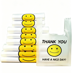 Bolsa de Plástico para Camisetas con Asa de HDPE de Alta Calidad, Reciclable, Personalizable, con Certificación ISO/CE, Ideal para Tiendas de Conveniencia - Product Image 3