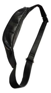 Riñonera antirrobo de cuero genuino Patrón de caramelo Cierre de cremallera Riñoneras - Product Image 4