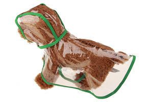 Vestiti per cani impermeabili multifunzionali di vendita caldi felpa con cappuccio colorata trasparente impermeabile per animali domestici - Product Image 3