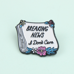 Le ultime notizie di lettere di giornale dei cartoni animati <span class=keywords><strong>non</strong></span> <span class=keywords><strong>mi</strong></span> <span class=keywords><strong>interessa</strong></span> lo smalto in metallo divertente spilla con spilla distintivo zaino gioielli regalo - Product Image 6