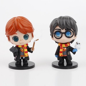 Set de 8 Figuras de Acción de <span class=keywords><strong>Harry</strong></span> <span class=keywords><strong>Potter</strong></span>, Ron Weasley, Hermione Granger, Juguetes de PVC, Caja Sorpresa, Decoración - Product Image 6