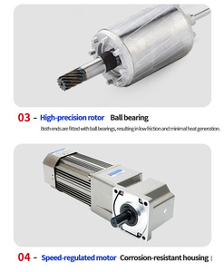 <span class=keywords><strong>Motorreductor</strong></span> de CA de 220V 50HZ 120W con eje hueco y eje sólido, con reductor de <span class=keywords><strong>velocidad</strong></span> - Product Image 5