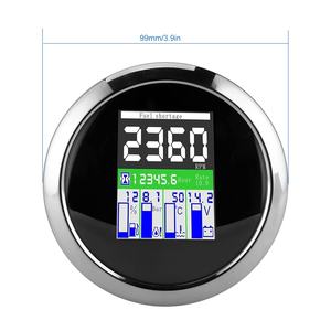 Einfache Installation 85mm U/min Temperatur öldruck Kraftstoffs tands messer Schwarzes Zifferblatt Multifunktion messgerät für Autos Motorräder Neuer Drehzahl messer typ - Product Image 3