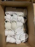 2026 Assortiment de vaisselle en céramique blanche et porcelaine (bols, tasses, soucoupes, plats et assiettes), en stock, prix économique