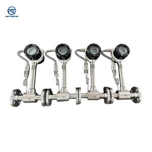 Roestvrij staal OEM <span class=keywords><strong>Vortex</strong></span> <span class=keywords><strong>Flow</strong></span> <span class=keywords><strong>Meter</strong></span> LCD digitaal display Vloeistof Gas Lucht Vloeistof Water Olie Stoommeting Hoge nauwkeurigheid - Product Image 1