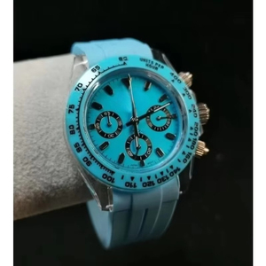 Nouvelle montre <span class=keywords><strong>de</strong></span> la série Summer Dopamine, <span class=keywords><strong>lunette</strong></span> en acrylique, modèle décontracté d'été, mouvement VK63 - Product Image 2