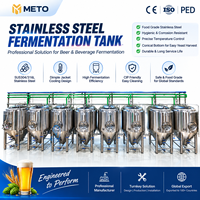 Cuve de Fermentation en Acier Inoxydable 500L 1000L 1500L 2000L – Équipement de Fermentation pour Brasseries Industrielles à Grande Échelle