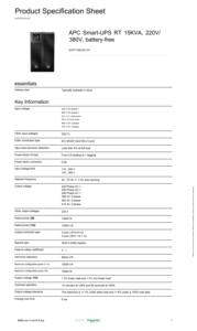 Onduleur Schneider de bonne qualité, modèle SURT15KUXI-CH, marque APC, onduleur intelligent <span class=keywords><strong>RT</strong></span> 15kVA/15KW 6U 230V/380V, onduleur en ligne monophasé/triphasé - Product Image 6