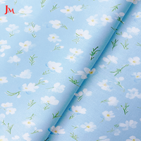 Tissu en satin de coton biologique extensible respirant et bien tissé avec imprimé numérique pour robes et chemises de mode pour filles et garçons