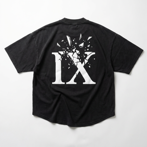 T-Shirt Oversize Personalizzata con Grafica per <span class=keywords><strong>Uomo</strong></span>, 280GSM Cotone Pesante, Lavaggio Acido, Spalle Scese, Stile Streetwear, Vendita all'Ingrosso OEM - Product Image 3