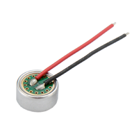Capsules de microphone à électret unidirectionnel haute fidélité 1045 micro 10 mm composants acoustiques de microphone à fil de soudure