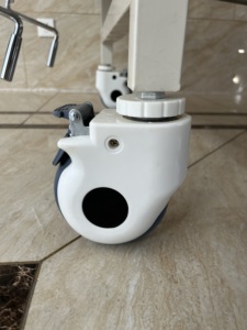 Оптовая продажа с завода: Многофункциональная медицинская кровать с ручным управлением, двойным регулированием и двумя функциями, из АБС-пластика - Product Image 5