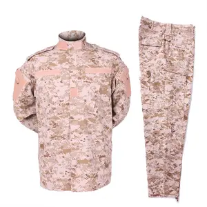 Digital desert yellow camouflage men's uniform