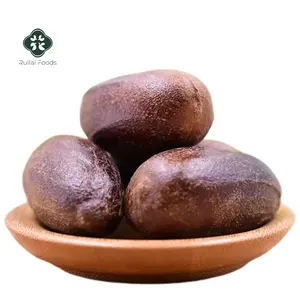 Natural organic grow Yuguo dried Nutmeg fruit with shell food spices air dry myristica fragrans