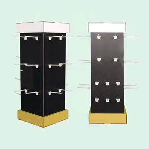 Holidaypac cartone biglietto di auguri calzini cappello <span class=keywords><strong>giradischi</strong></span> ruotare espositore piano rotante espositori - Product Image 2