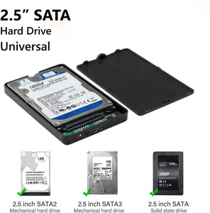 Caja Externa de Plástico ABS para Disco Duro de 2.5 Pulgadas con USB 3.0 para Disco Duro/SSD SATA de 9.5mm para Portátil - Product Image 4