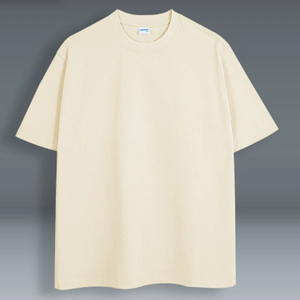 OEM clásico cuello redondo Camiseta lisa para los hombres 100% algodón 260 gramos estilo casual con impresión digital de China al por mayor - Product Image 6