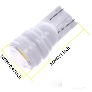 Ampoule LED en céramique <span class=keywords><strong>CAR</strong></span>-REFINE C038 W5W T10 3SMD pour éclairage intérieur, blanc, jaune, vert, rose, bleu, rouge, base en céramique, indicateur de <span class=keywords><strong>moto</strong></span> - Product Image 3