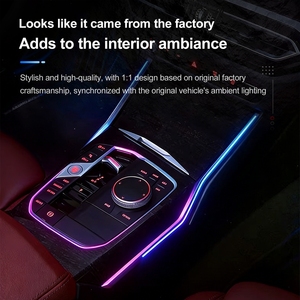 Luz Ambiental para Consola Central Rhythm Center, Fácil Instalación para BMW Serie 3 4 M3 M4 M5 2025 G20 G22 G80 G82 G90 - Product Image 5