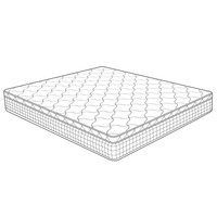 Matelas de chambre à coucher compressés en boîte, matelas orthopédique double, matelas simple, king, queen size, matelas à ressorts Bonnel et ensachés