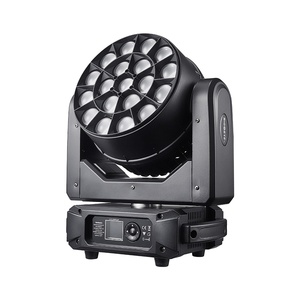 Faro mobile LED Bee Eye 19x25W con controllo DMX512 IP33 RGBW Zoom 4-55 per <span class=keywords><strong>DJ</strong></span> e concerti - Product Image 4