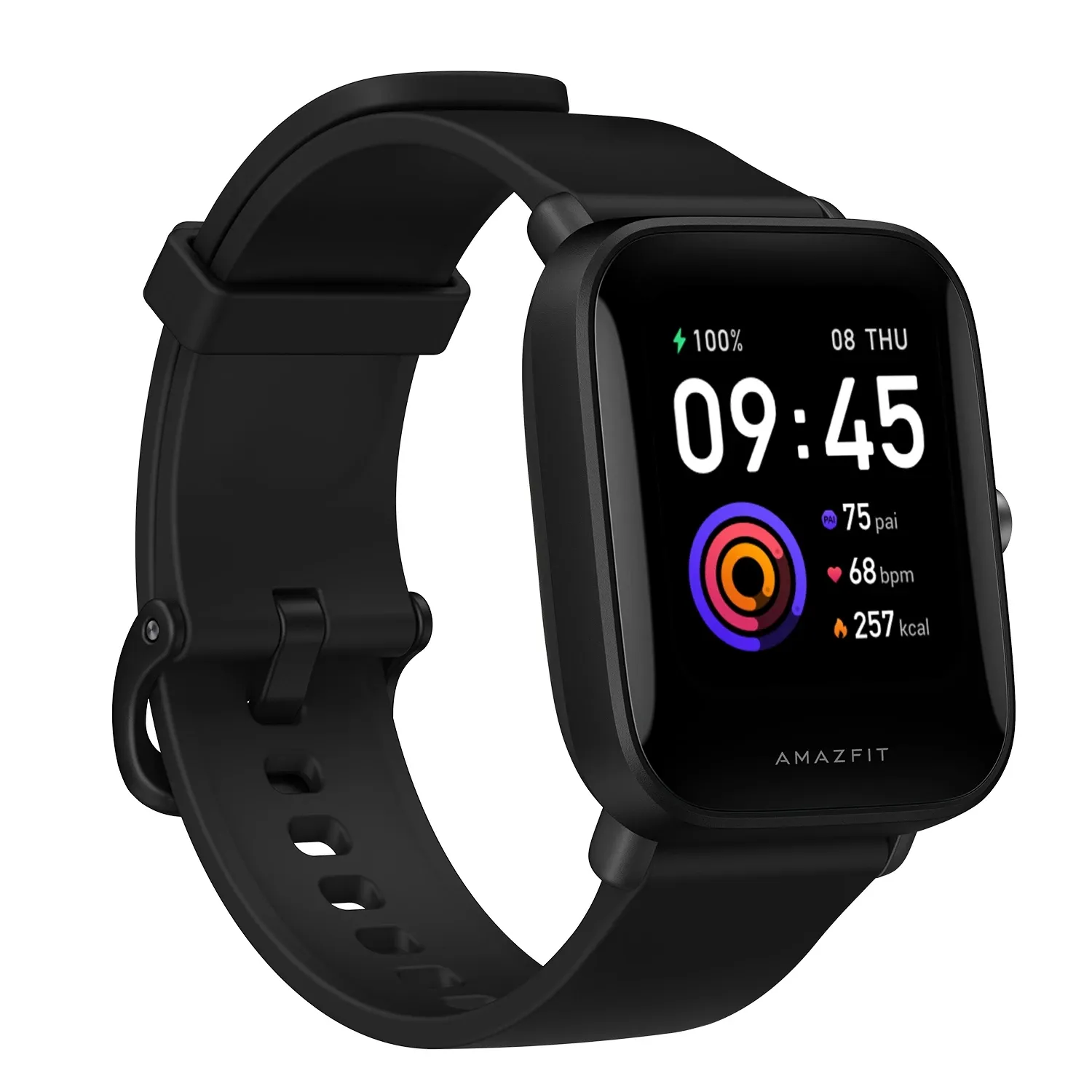 Orginal Huami Amazfit Bip U Pro GPS Smartwatch 1.43 인치 50 시계 얼굴 컬러 스크린 5 ATM 60 + 스포츠 모드 심박수 추적
